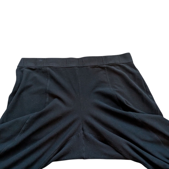 Eileen Fisher High Waist Slim Crop Black Washable Stretch Crepe Pant Women XL - Picture 10 of 15